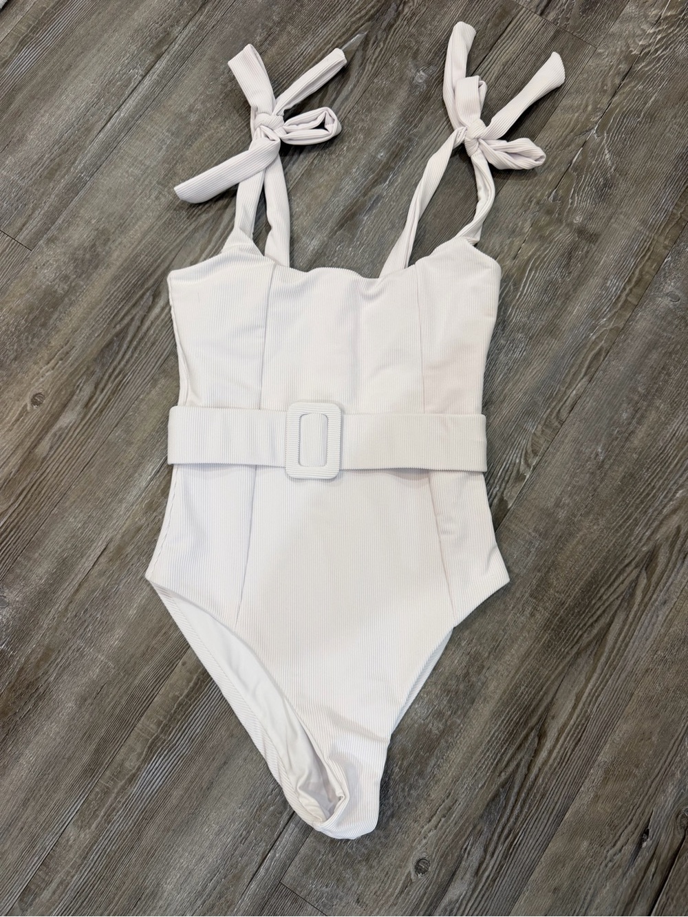 White Beach Riot Swimsuit